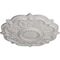 Ekena Millwork Deria Ceiling Medallion (Fits Canopies up to 6"), Hand-Painted Ultra Pure White, 20 1/4"OD x 1 1/2"P CM20DRUWF - alternate 2